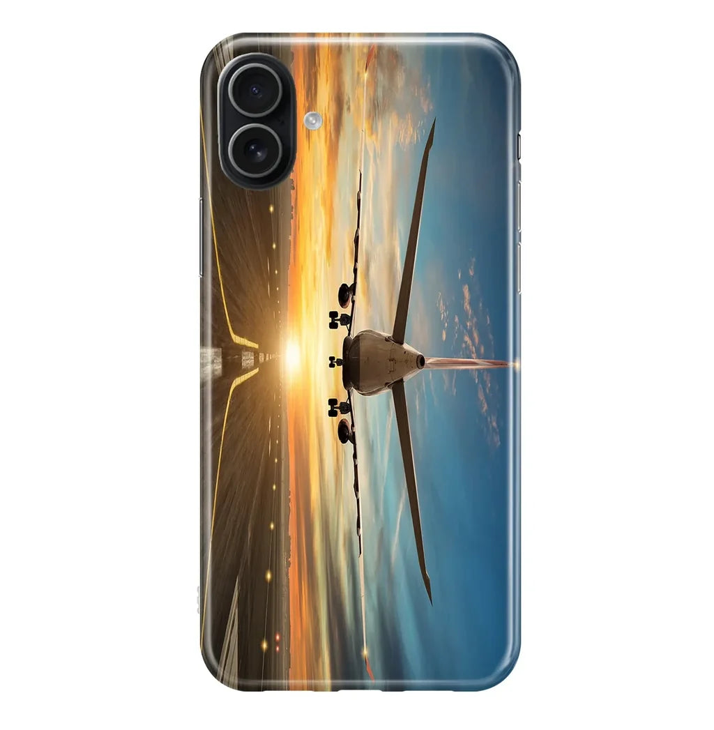 Airplane over Runway Towards the iPhone Case - view 4
