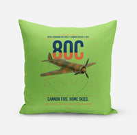 Thumbnail for IAR 80C design on light green pillow