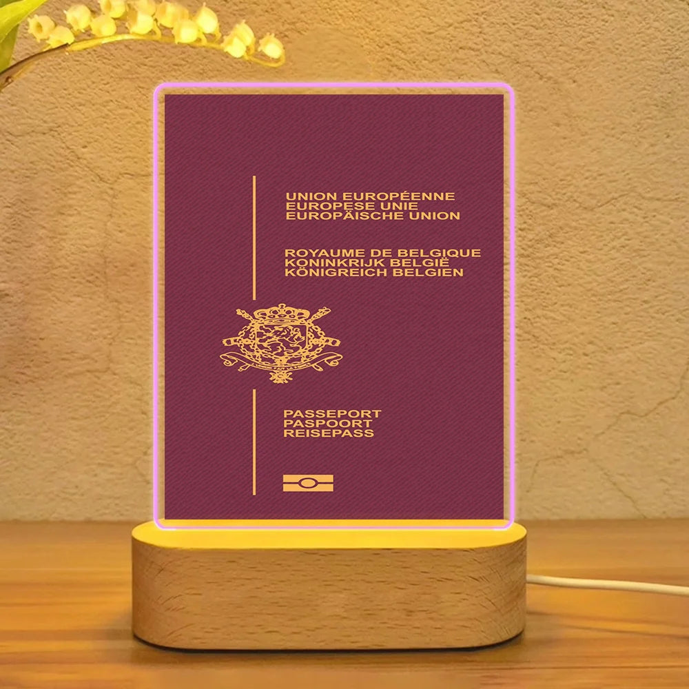 Belgian Passport Lamp - view 4
