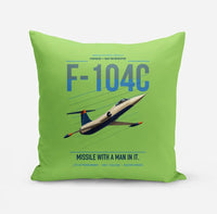 Thumbnail for F-104C Starfighter design on light green pillow