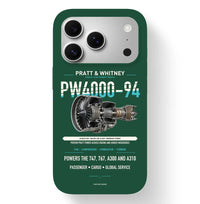 Thumbnail for PW4000-94 Case design on dark green iphone case