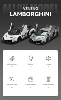 Thumbnail for 1:24 Lamborghini Veneno Alloy Model - view 4