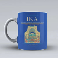 Thumbnail for Imam Khomeini International Airport IKA Mug design on blue tehran