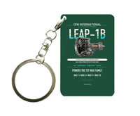 Thumbnail for LEAP-1B Key Chain design on dark green key chain