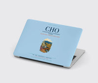Thumbnail for Charlottesville–Albemarle Airport (CHO) design on light blue MacBook case
