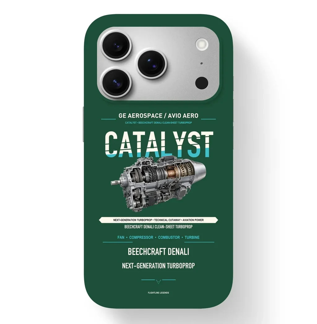 CATALYST Case design on dark green iphone case
