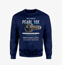 Thumbnail for PEARL 10X design on navy blue sweatshirt