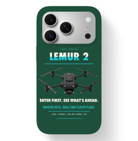 Thumbnail for BRINC LEMUR 2 Case design on dark green iphone case