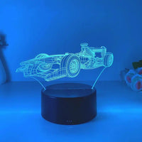 Thumbnail for Customisable Sports Car Modeling 3D 3D Lamp - view 4