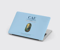 Thumbnail for Columbia Metropolitan Airport (CAE) design on light blue MacBook case