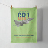 Thumbnail for SEPECAT Jaguar GR1 design on light green towel