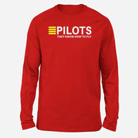 Thumbnail for Pilots They Know How To T-Shirt - view 4