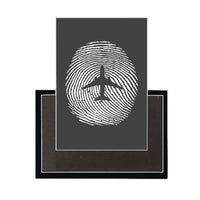 Thumbnail for Aviation Finger Print Magnet - view 4