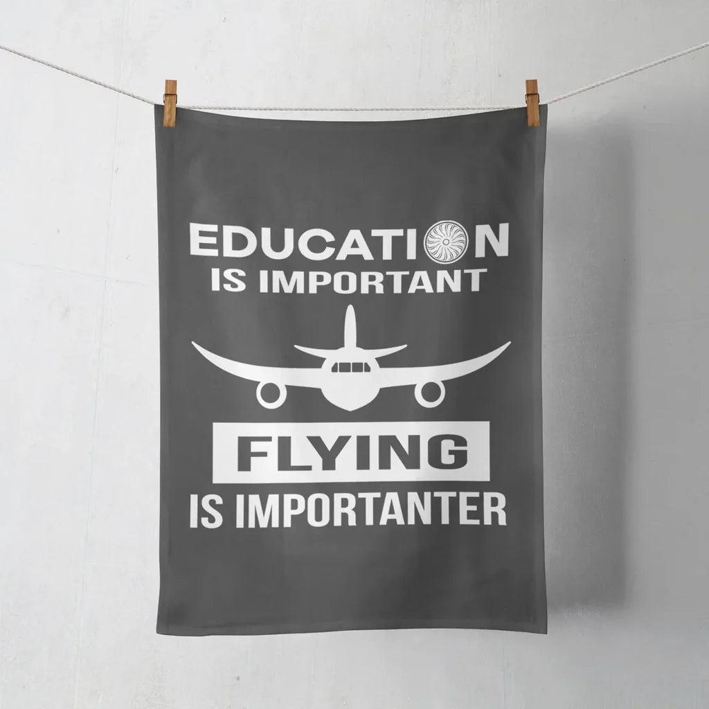 Flying is Importanter Towel - view 4