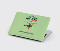 Thumbnail for Kaman HH-43B Huskie design on light green MacBook case