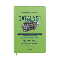 Thumbnail for CATALYST design on light green notebook