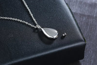 Thumbnail for Your Custom Design & Image & Logo & Text Design Can open droplet shaped pendant