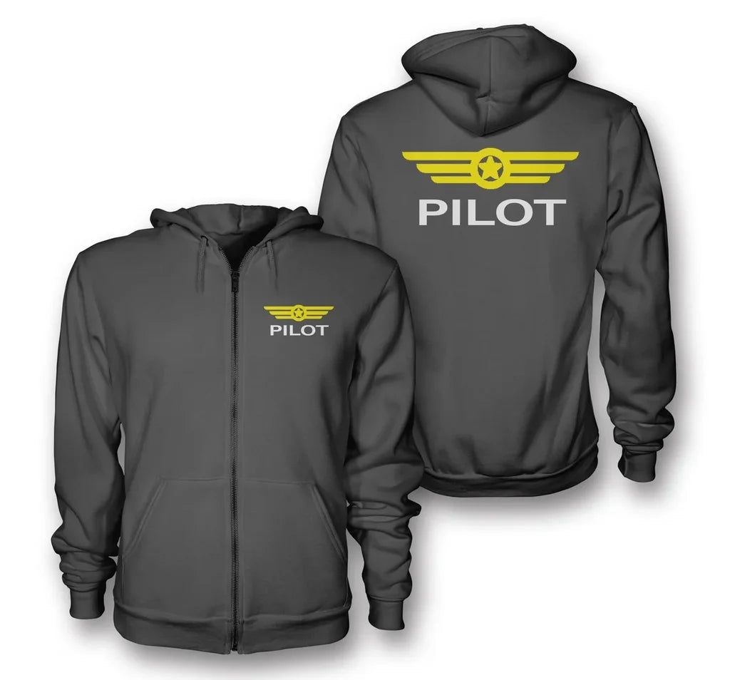 Pilot & Badge Hoodie - view 4