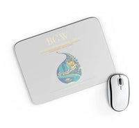Thumbnail for Baghdad International Airport BGW Mouse-Pad Rectangle - Light Gray