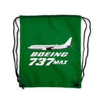 Thumbnail for Boeing 737 Drawstring Bag - view 4