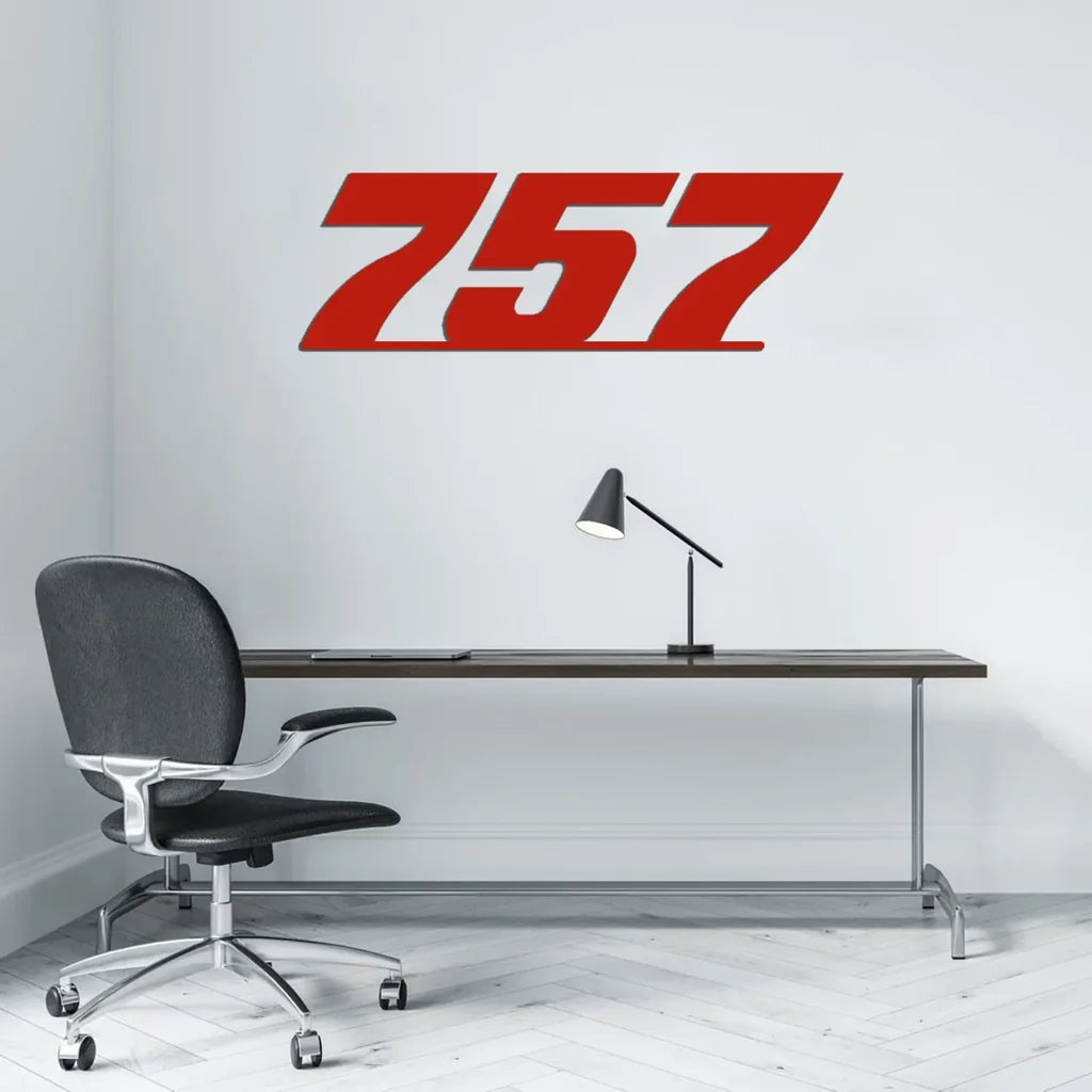Customisable Boeing 757 Metal Sign - view 4