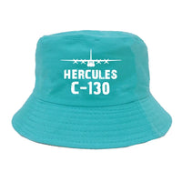 Thumbnail for Military Transport Airplane C 130 summer hat - green