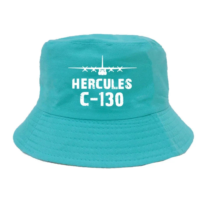 Military Transport Airplane C 130 summer hat - green