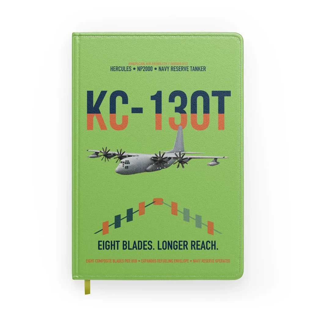KC-130T NP2000 design on light green notebook