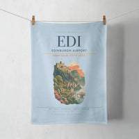 Thumbnail for Edinburgh Airport EDI - Firth Stone Heather Crest - Light Blue