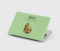 Thumbnail for Mannheim City Airport (MHG) design on light green MacBook case