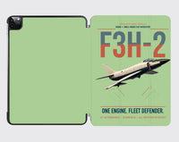 Thumbnail for F3H-2 Demon design on light green ipad tablet case