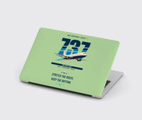 Thumbnail for Boeing 737-400 Classic design on light green MacBook case