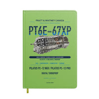 Thumbnail for PT6E-67XP design on light green notebook