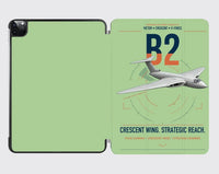 Thumbnail for Handley Page Victor B2 design on light green ipad tablet case