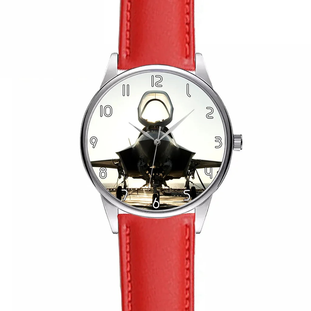 Fighter Jet 35 Printed Watch - view 4