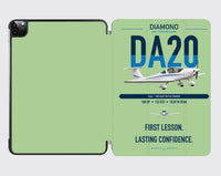 Thumbnail for Diamond DA20 design on light green ipad tablet case