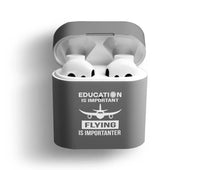 Thumbnail for Flying is Importanter AirPods plastic case - Dark Gray