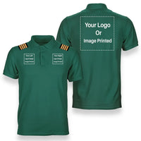 Thumbnail for Customisable Pilot Epaulettes Polo Shirt - view 4