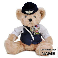 Thumbnail for Teddy Bear & Cabin Crew & Captain Pilot & Dolls aviation pilot essential in premium aviation-grade build.