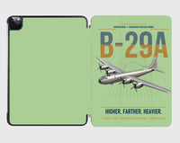 Thumbnail for B-29A Superfortress design on light green ipad tablet case