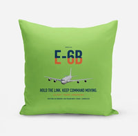 Thumbnail for E-6B Mercury design on light green pillow