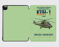Thumbnail for Korea Aerospace Industries KUH-1 Surion design on light green ipad tablet case