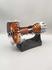 Thumbnail for Customisable Airplane Turbine Engine Model - view 5