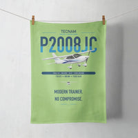 Thumbnail for Tecnam P2008JC NG design on light green towel