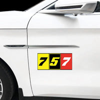 Thumbnail for Boeing 757 Car Sticker - view 4