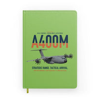 Thumbnail for Airbus A400M Atlas design on light green notebook