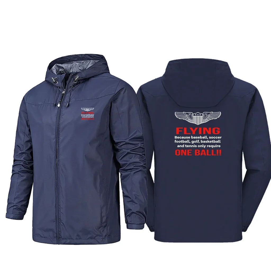 Flying One Ball Rain Jacket - view 4
