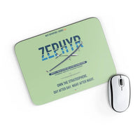 Thumbnail for Airbus Zephyr S design on light green rectangle mouse pad