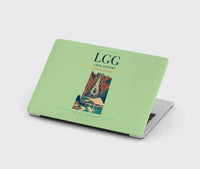 Thumbnail for Liège Airport (LGG) design on light green MacBook case