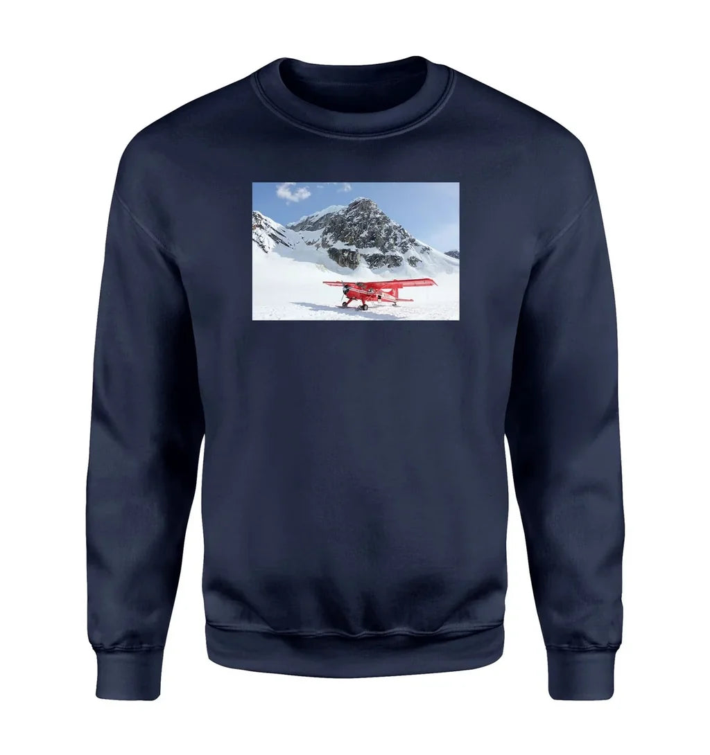 Amazing Snow Airplane Sweatshirt - view 4